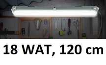 Lampa LED 128 cm. 18 Wat, pyłoszczelna. 3 lata gwarancji