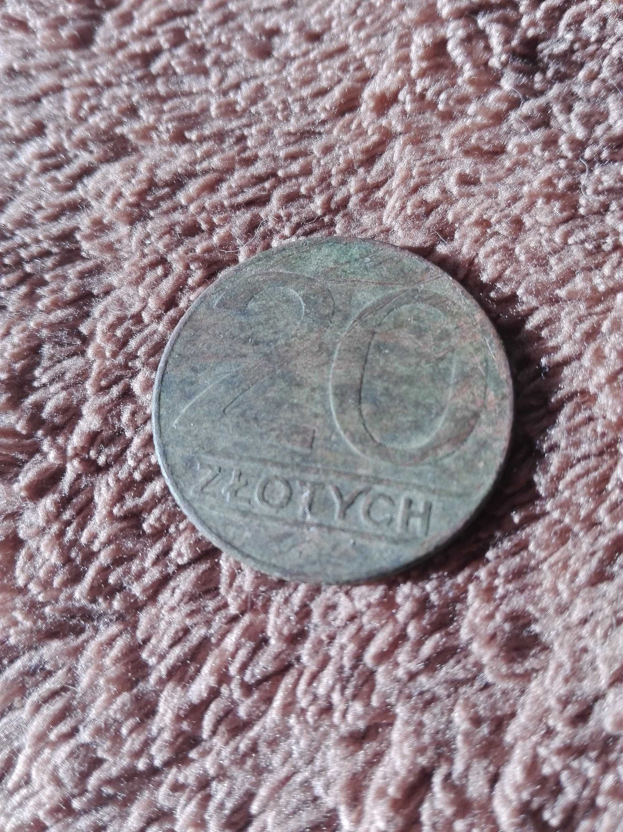 Sprzedam monetę 20zł.1989r PRL