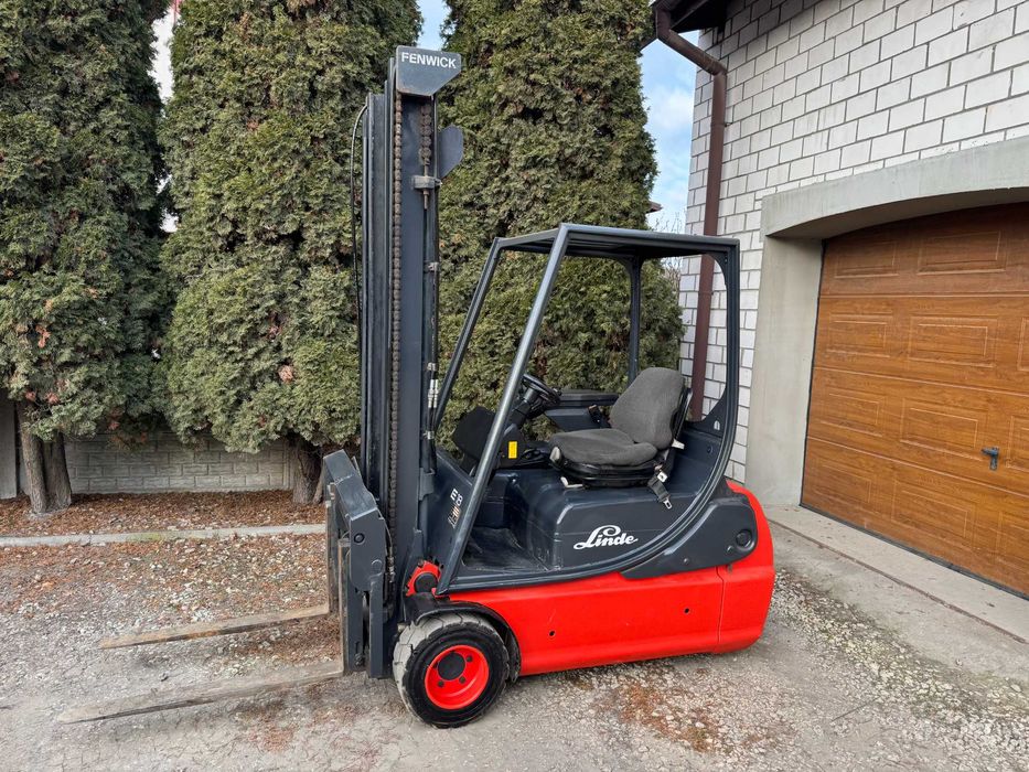 LINDE E16, E14, E18, SERIA 335, wózek widłowy, toyota,