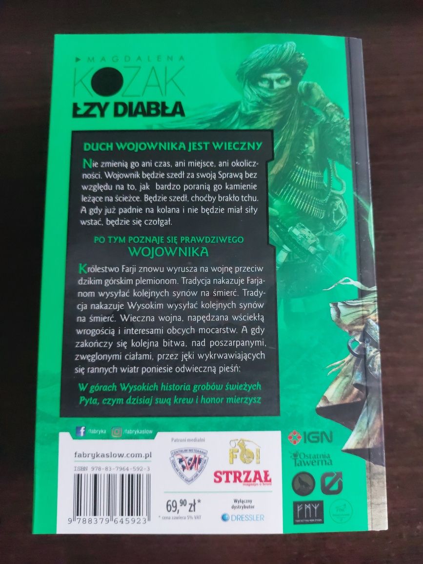 "Łzy diabła" Magdalena Kozak
