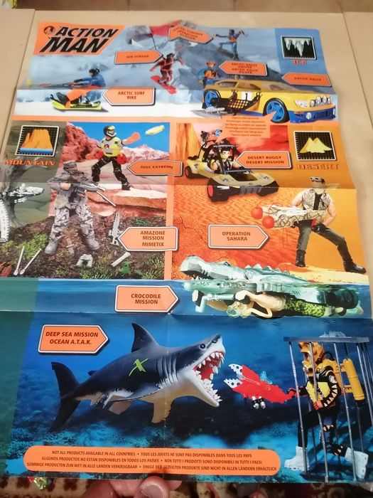 Poster Action Man 2 faces