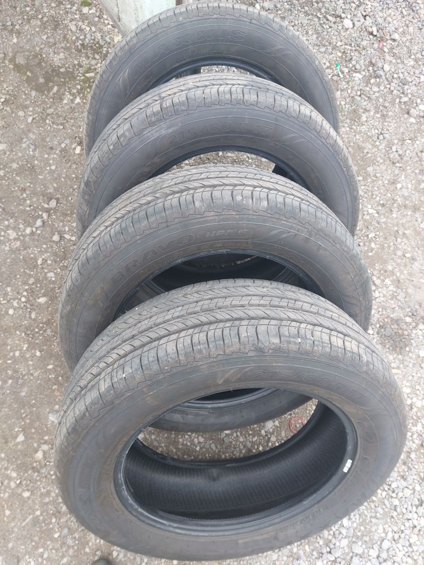 Opony letnie Maxxis 215/60 R17 po 400 KM