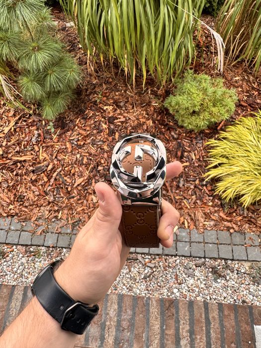 Pasek gucci monogram