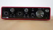 Focusrite Scarlett 2i2 — Interface Áudio USB — Excelente Estado