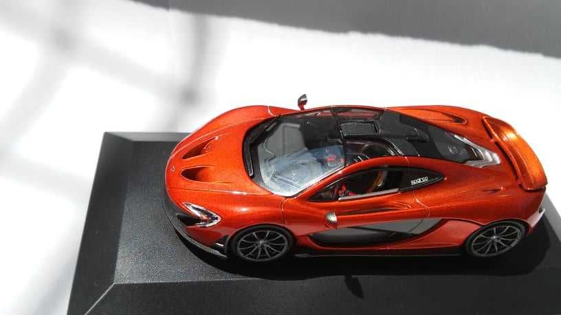 McLaren P1 Altaya 1:43, não é minichamps IXO