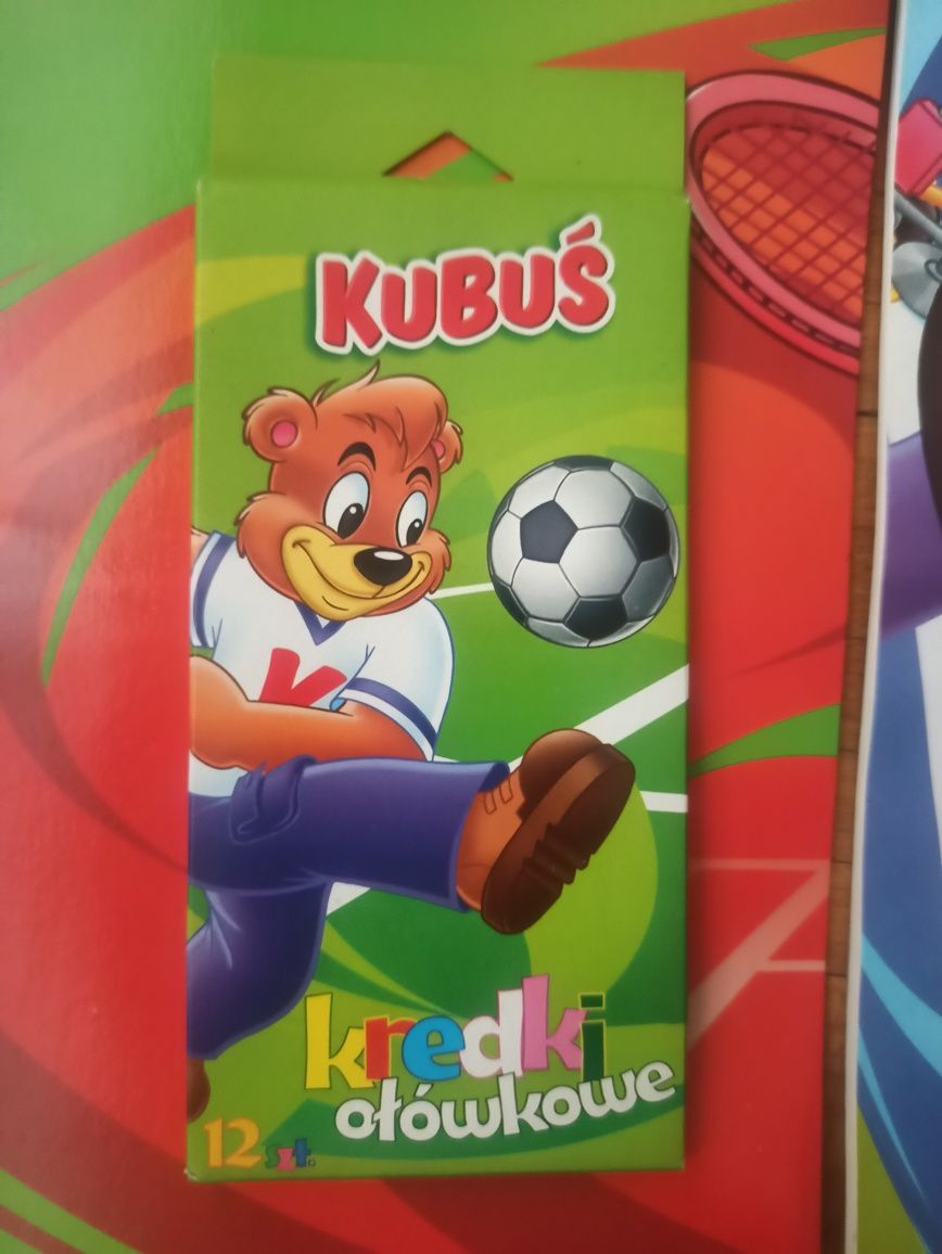 Nowy wieloczęściowy zestaw KUBUŚ: Plecak dziecięcy, piórnik i wiecej
