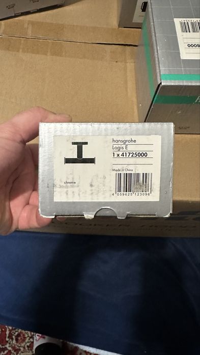 Набір аксесуарів для ванної Hansgrohe Logis E (повний комплект, новий)