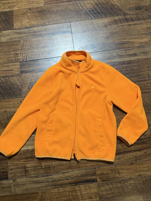 Флісова кофта на замку 134 розмір на 7-9 років Фліска флисовая кофта