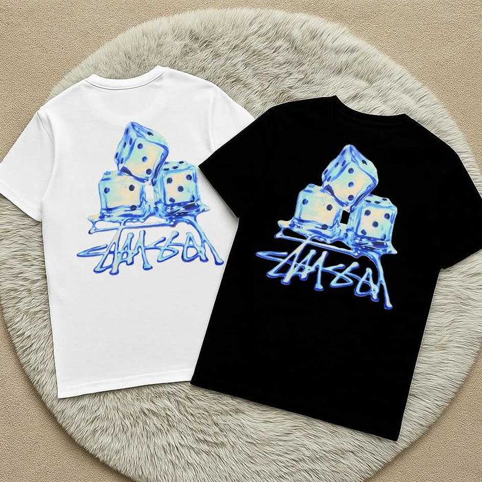 Stussy — Новая футболка Стусси — Teddy — XS S M L XL XXL — BIG Logo