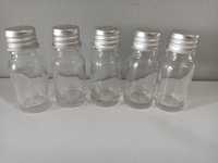 Mini szklane buteleczki 5 sztuk