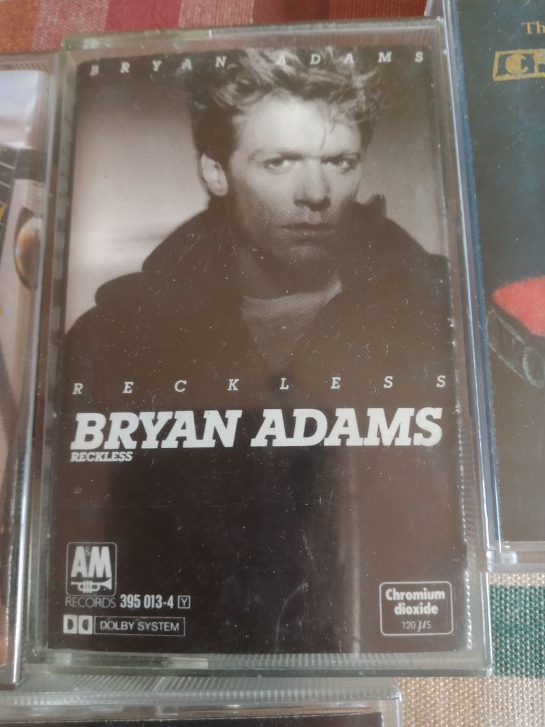 K7's áudio Madonna,Prince,Bryan Adams,Crowded  House