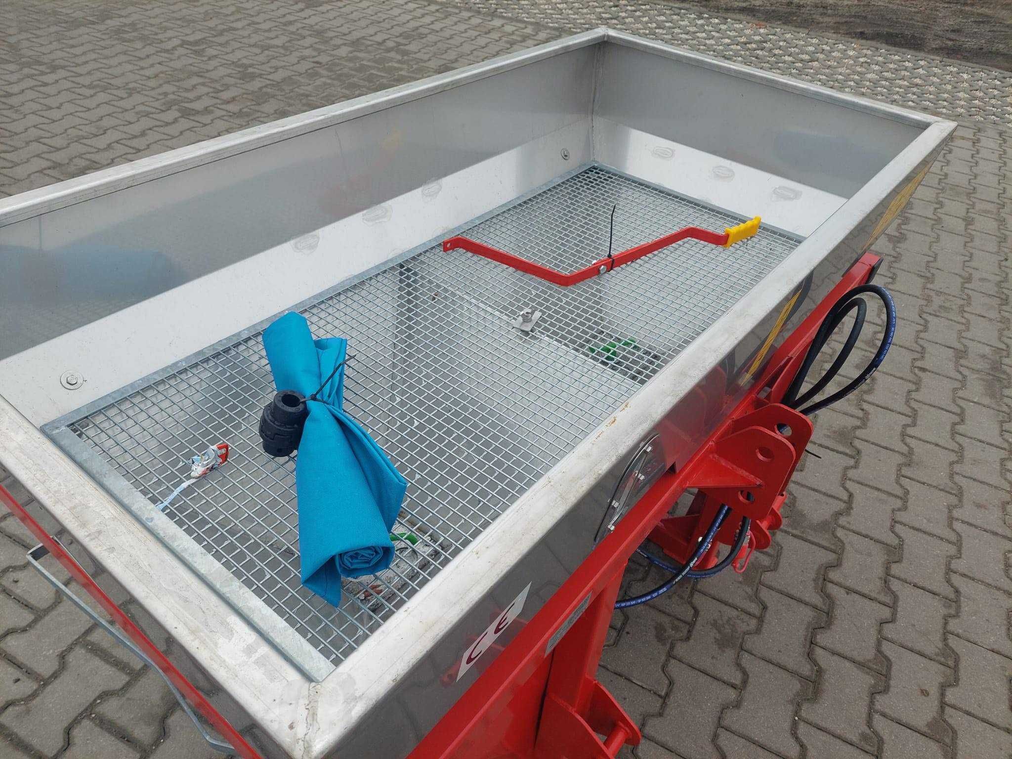 Rozsiewacz HIT STRUMYK grass-rol 600/1600 hydraulika Nowy Dowóz 2025