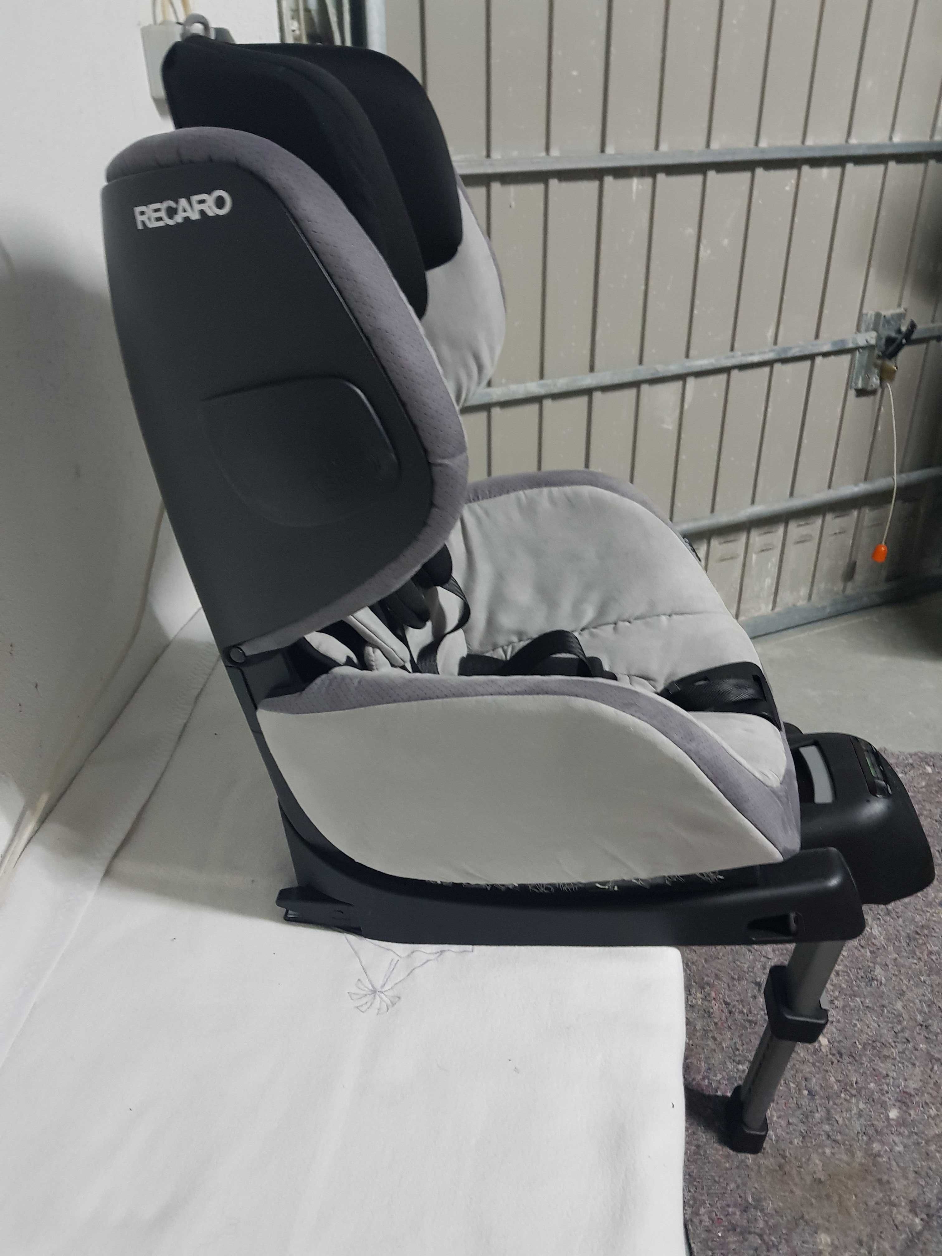 Cadeira Auto Recaro Optiafix(com isofix) Cinzenta