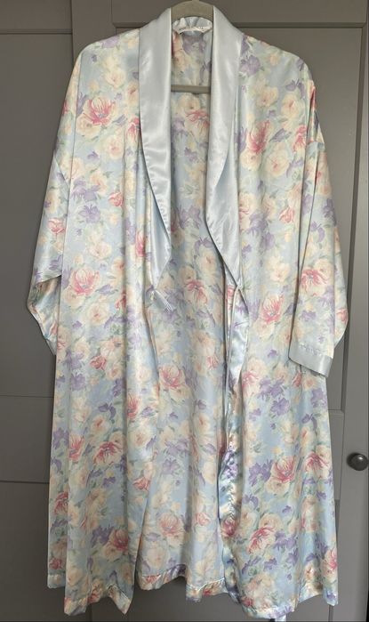 Satynowy szlafrok Marks&Spencer