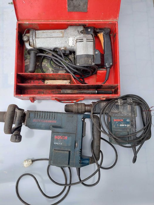 Młot udarowy Bosch GSH 11E, GSH 5 CE, IMPEX DS120