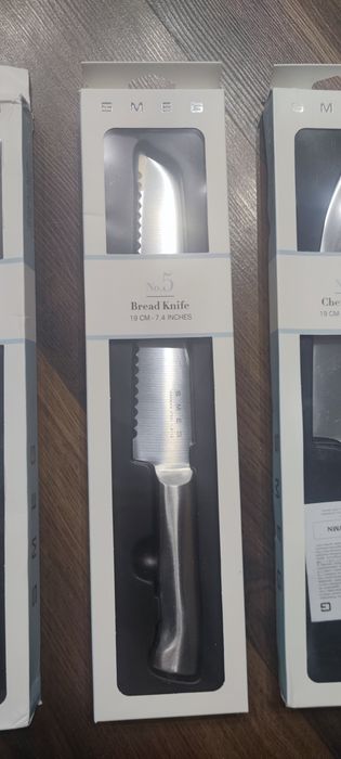Zestaw noży kuchennych noże kuchenne SMEG
