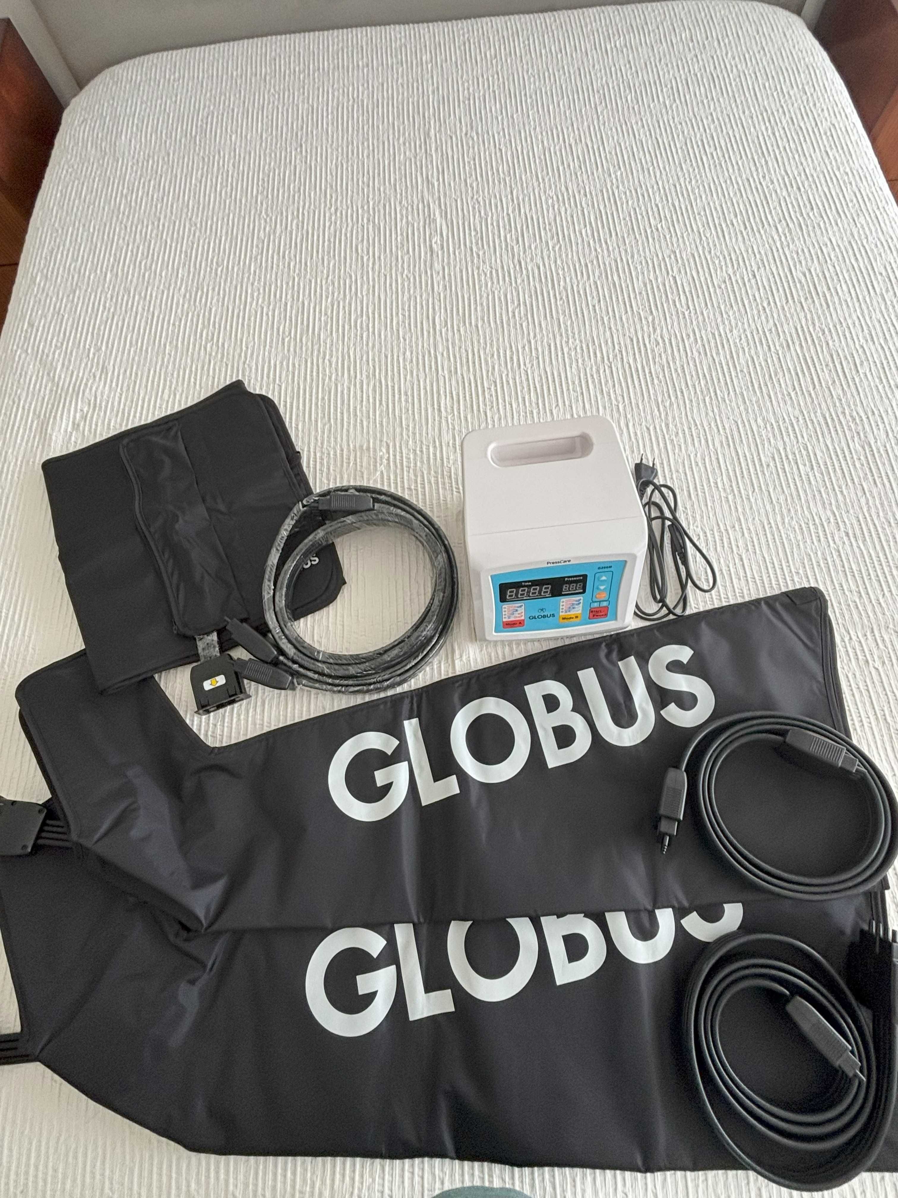 Máquina de pressoterapia da marca Globus