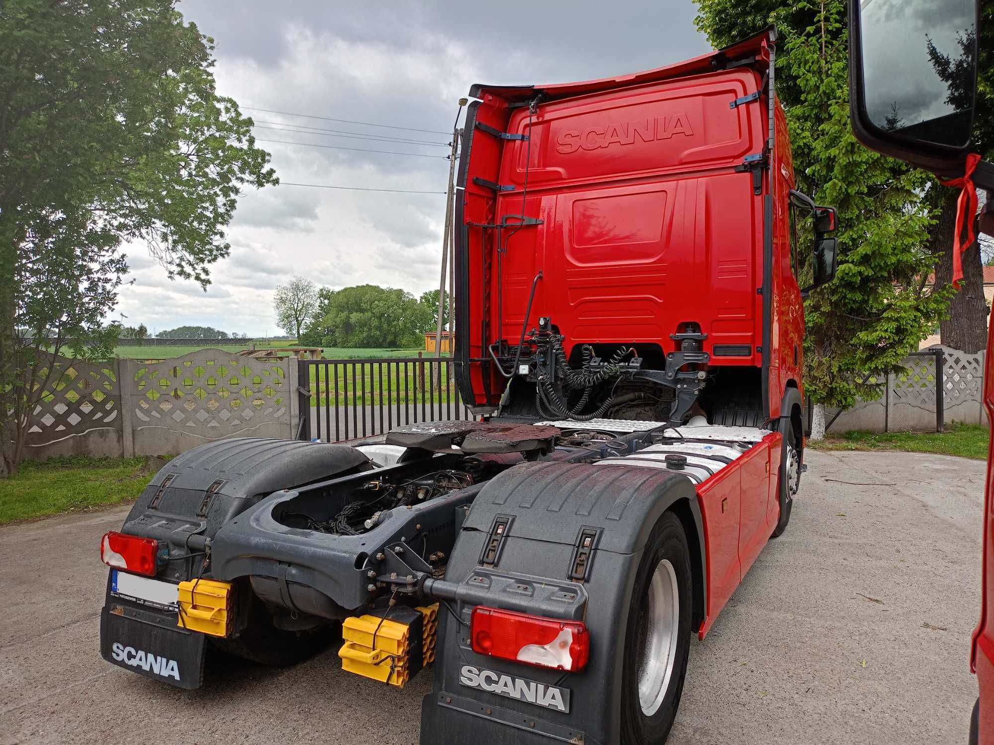 SCANIA R450, hydraulika, polski salon