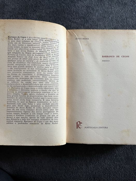 Livro Barranco de Cegos Alves Redol