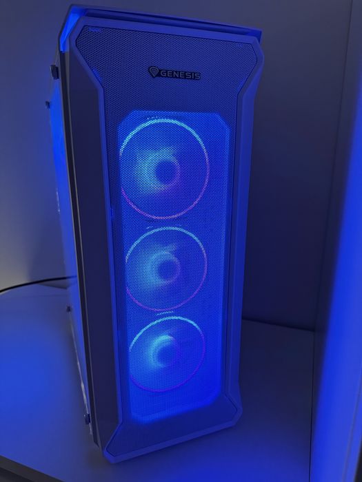 PC Gamingowy Biały | Ryzen 7 2700X | GTX 1070 8GB | 16GB RAM ARGB