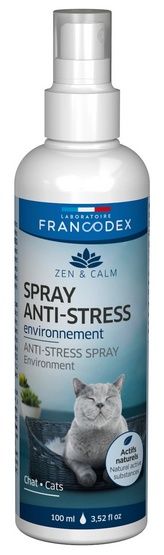 Antystresowy spray dla nerwowych / lękliwych kotów i kociąt 100ml