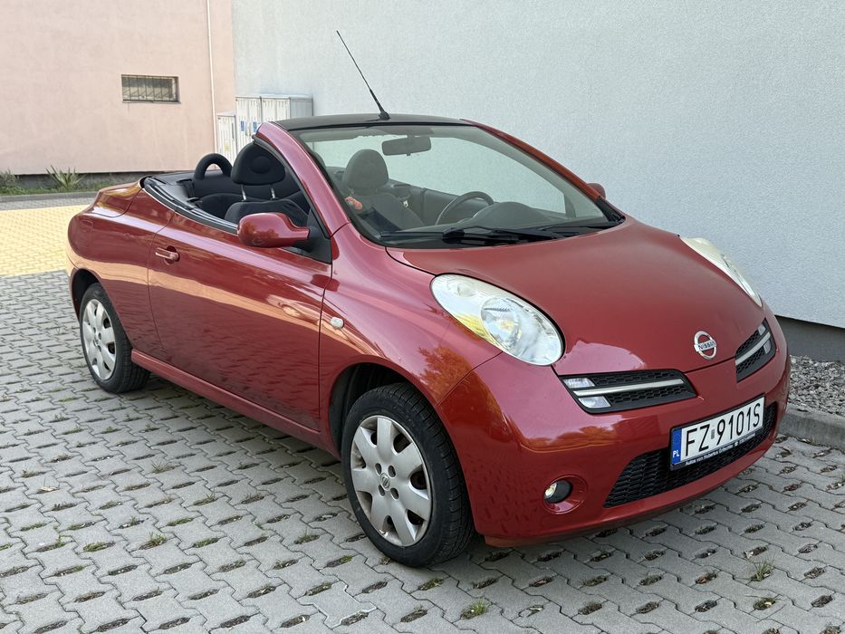 Nissan Micra Cabrio 2008r klima elektryka mega zadbany