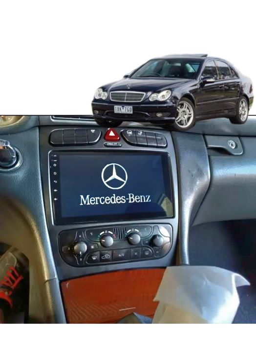 Rádio Mercedes W203 Android 14 (Artigo Novo)