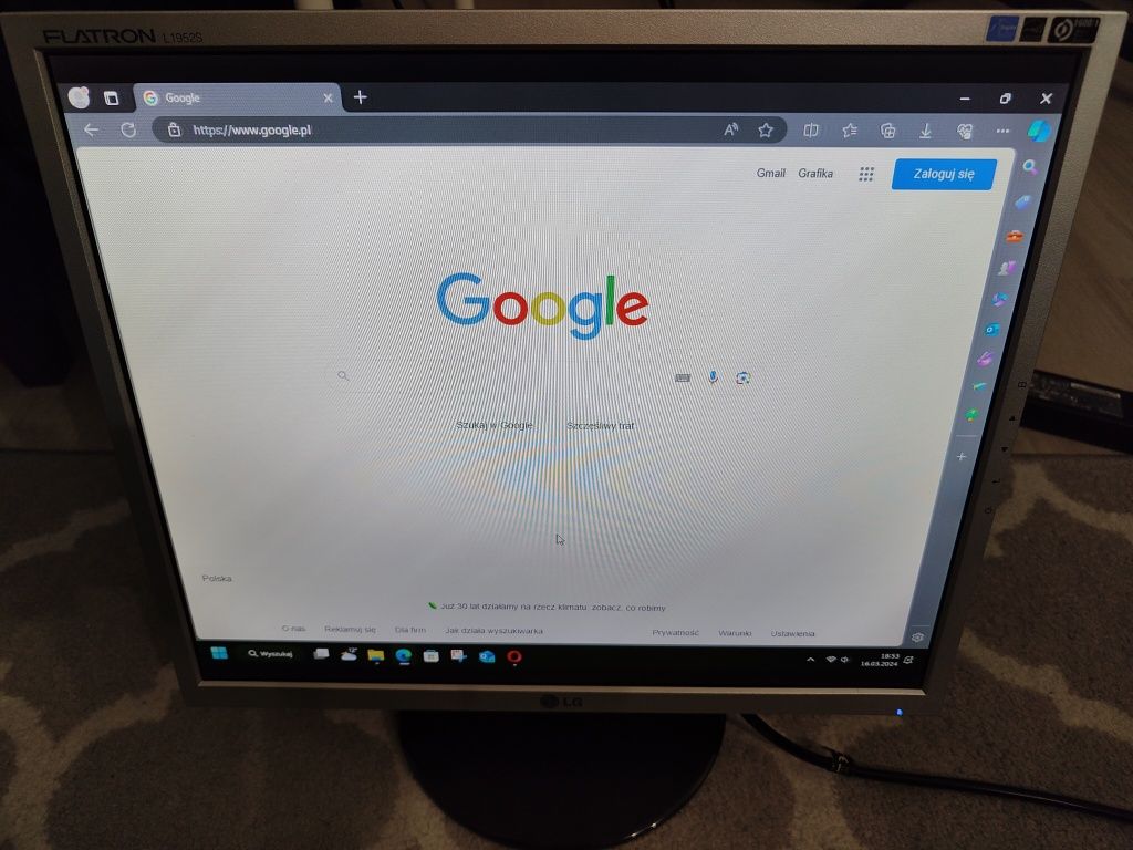 Monitor LG L1952S