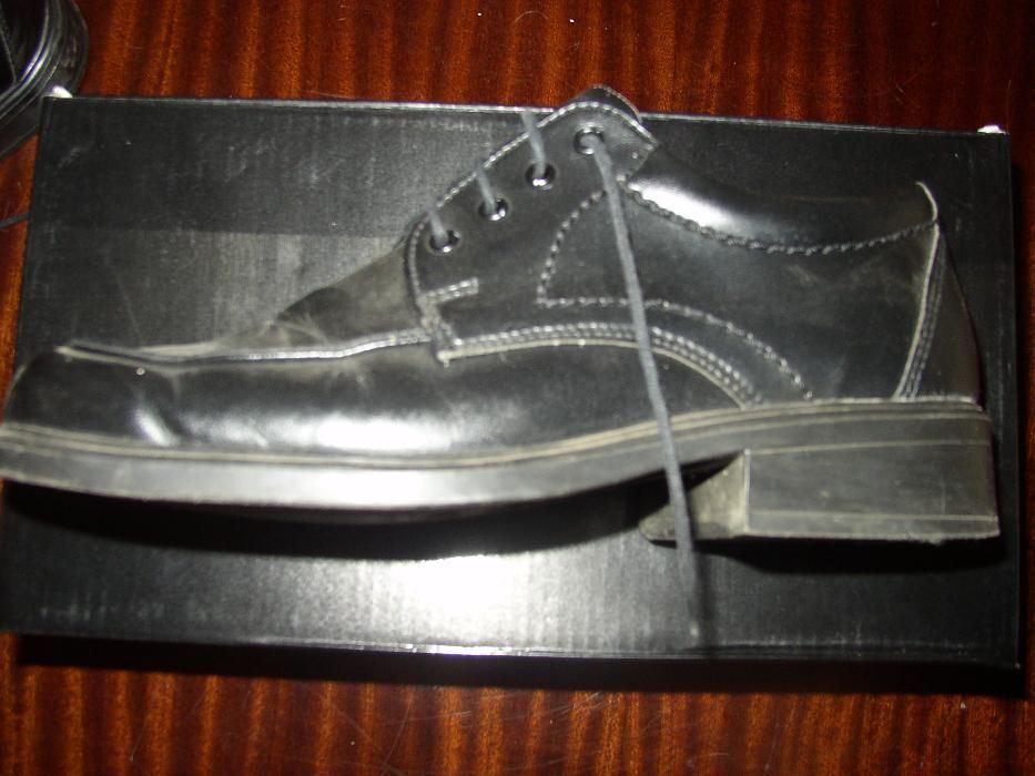 Buty czarne chłopięce - do komunii