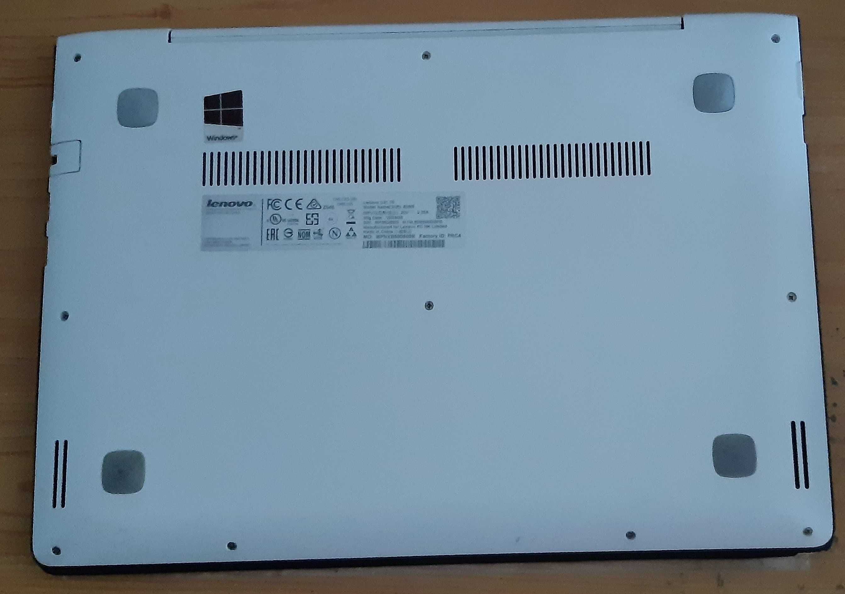 Portátil Lenovo U31 core i5 8gb ram 512 ssd