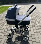 Wózek gondola + spacerówka + fotelik z bazą Foppapedretti Supertres