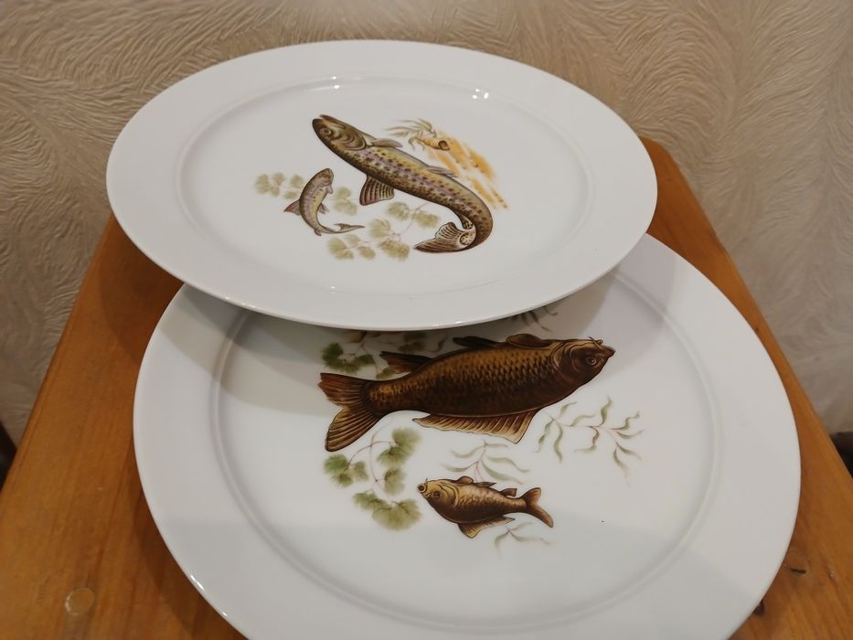Набір тарілок Eschenbach. Риби. Німеччина