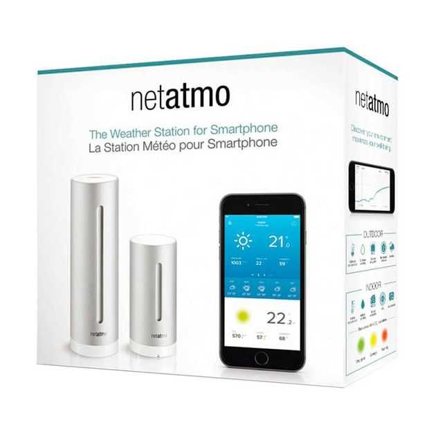 Метеостанція Netatmo Weather Station (NWS01) вживана 3000 грв.