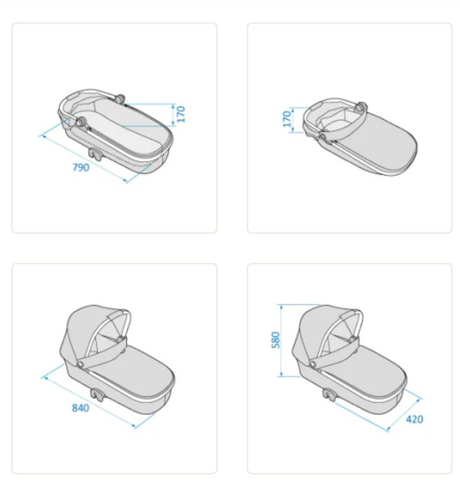 Gondola Maxi Cosi Oria Essential Graphite