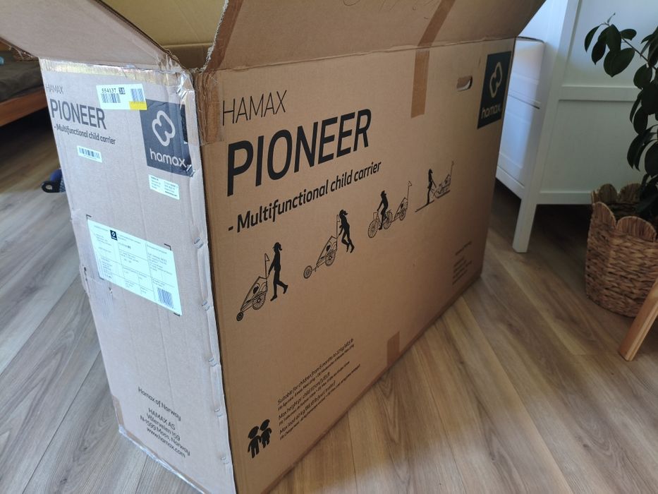 Przyczepka rowerowa Hamax Pioneer
