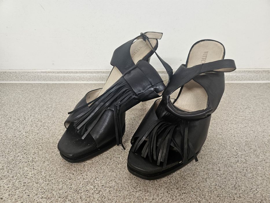 Buty damskie, skórzane, 38, Wittchen