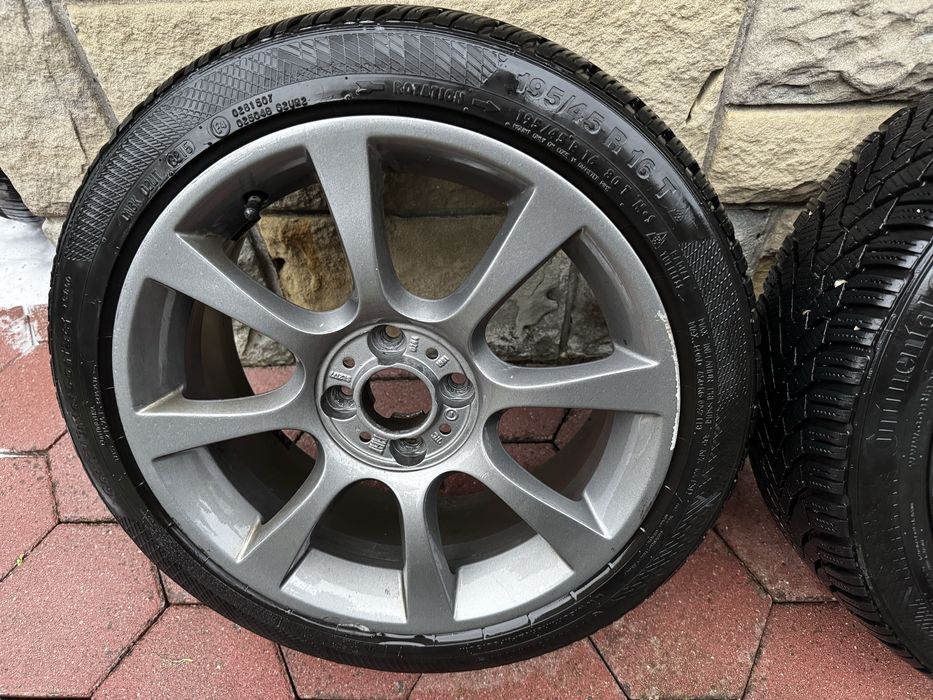 Koła Felgi Fiat ABARTH 500 4x98 195/45R16 Panda Stilo Mito