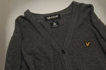 Lyle & Scott рр L  pure new wool кардиган из гипоалергенной шерсти