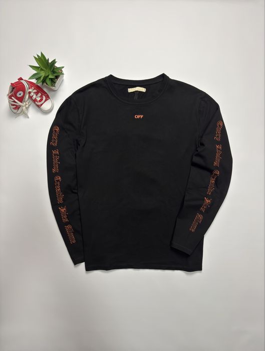 Лонгслив футболка Off-White Vlone Long Sleeve оригинал size S, M