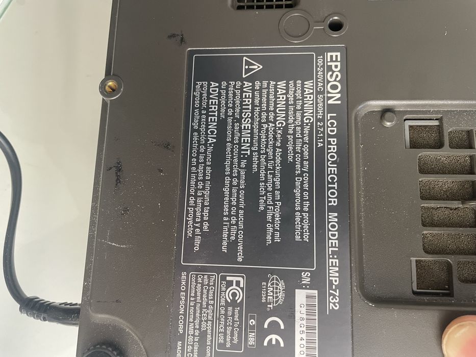 Projector Lcd Epson EMP-732