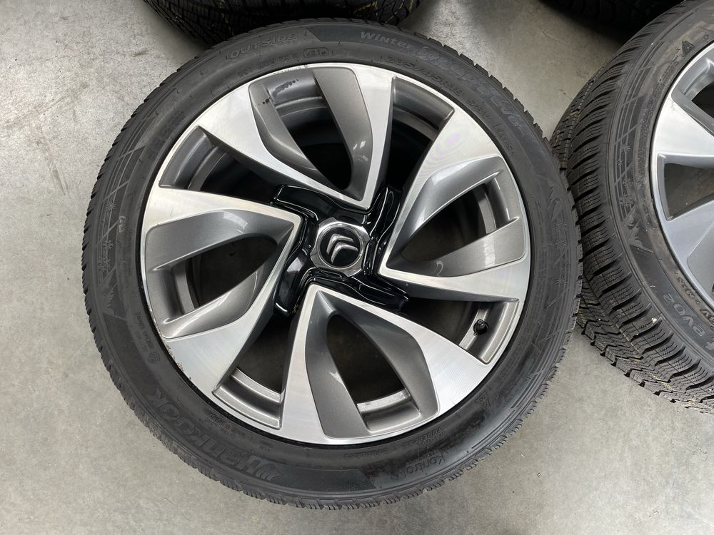 Kola felgi 18 cali citroen ds4 ds5 4x108 et27 opony 235/34/18 hankook