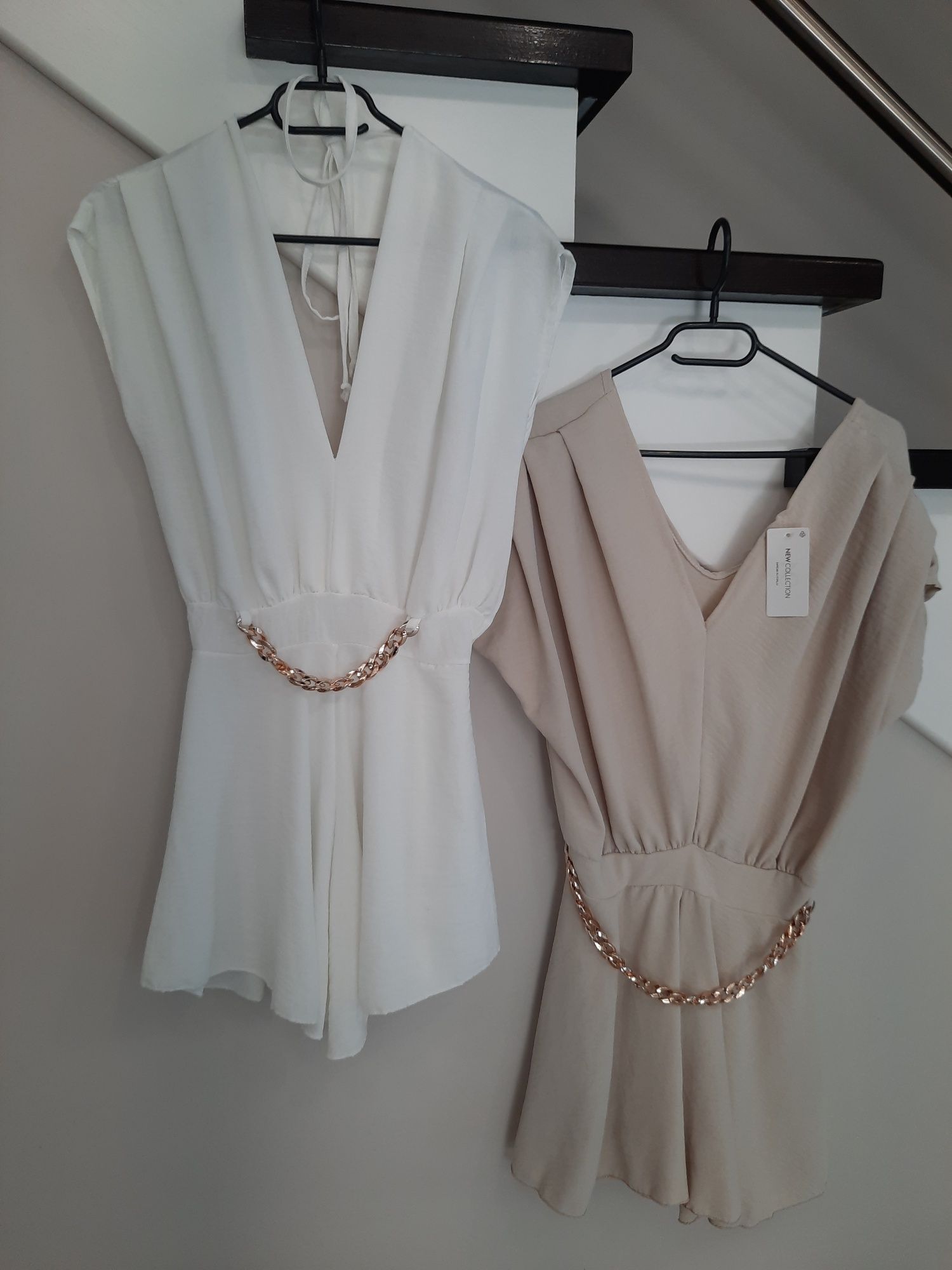 Super kombinezon włoski jak sukienka New Collection jakość premium