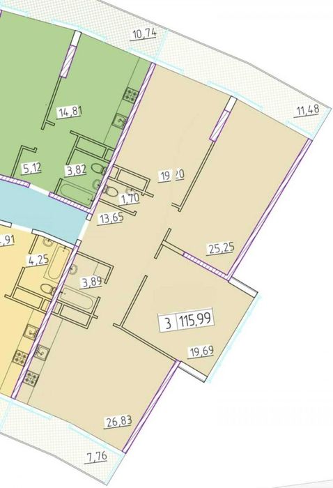 Квартира в одном из лучших районов Аркадии — 42 Жемчужина/Генуэзская