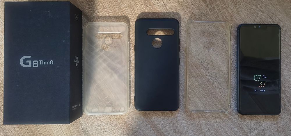 LG G8 ThinQ (G820N), ЦАП, NFC, 6/128Гб екран 2K в ідеалі без вигорання