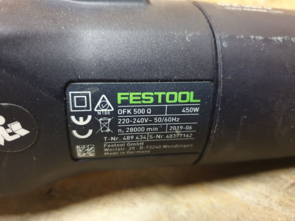 Frezarka do krawędzi OFK 500 Q Festool