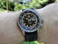Orient King Diver Automatic czarny- piękny oryginalny vintage
