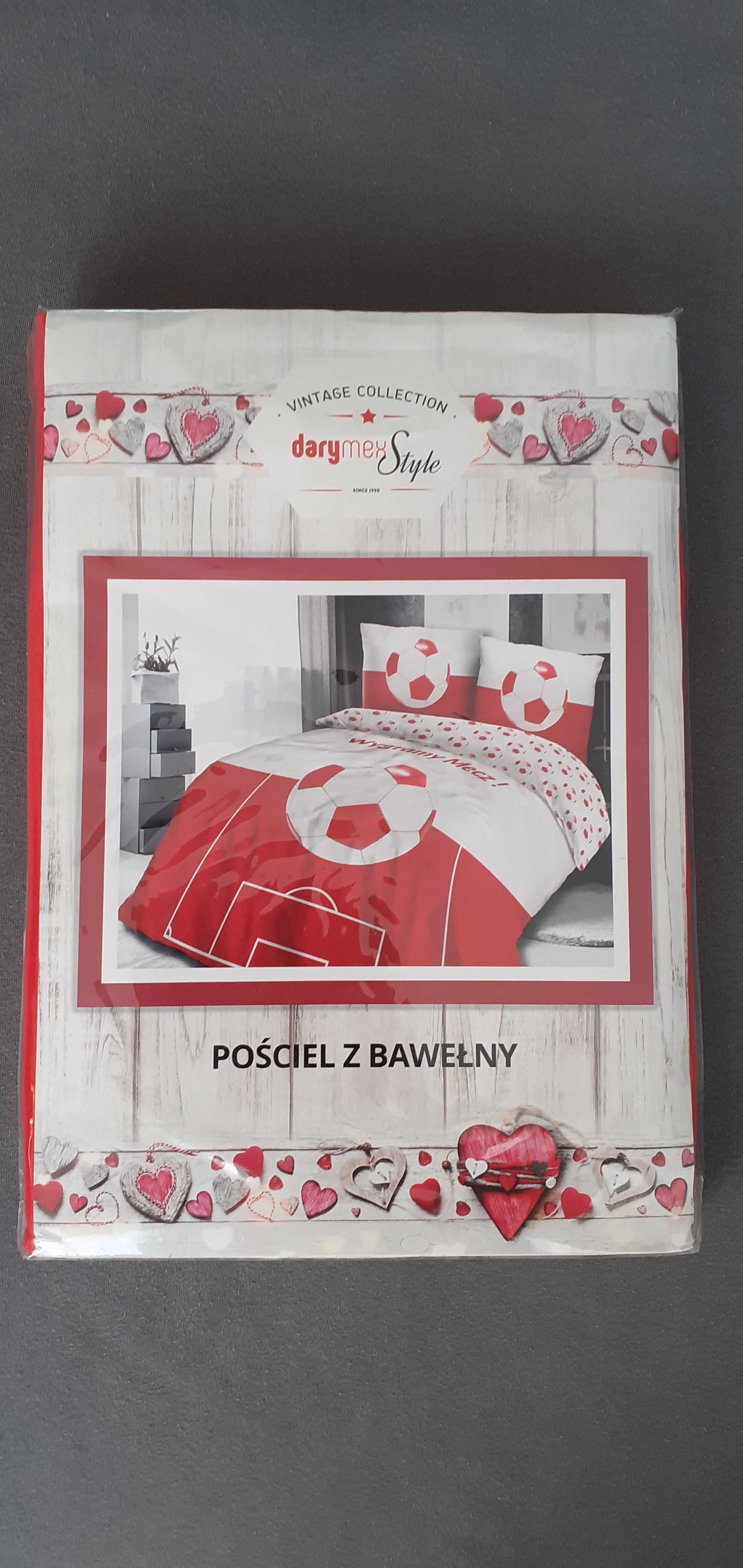 Nowa Pościel z bawełny 160 x 200 Produkt Polski Dary-Max