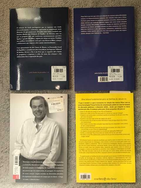 Livros para pais Eduado Sá, Pedro Strecht