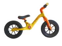 Rowerek biegowy świecące koła rower dla dzieci pomarańczowy Rabbit