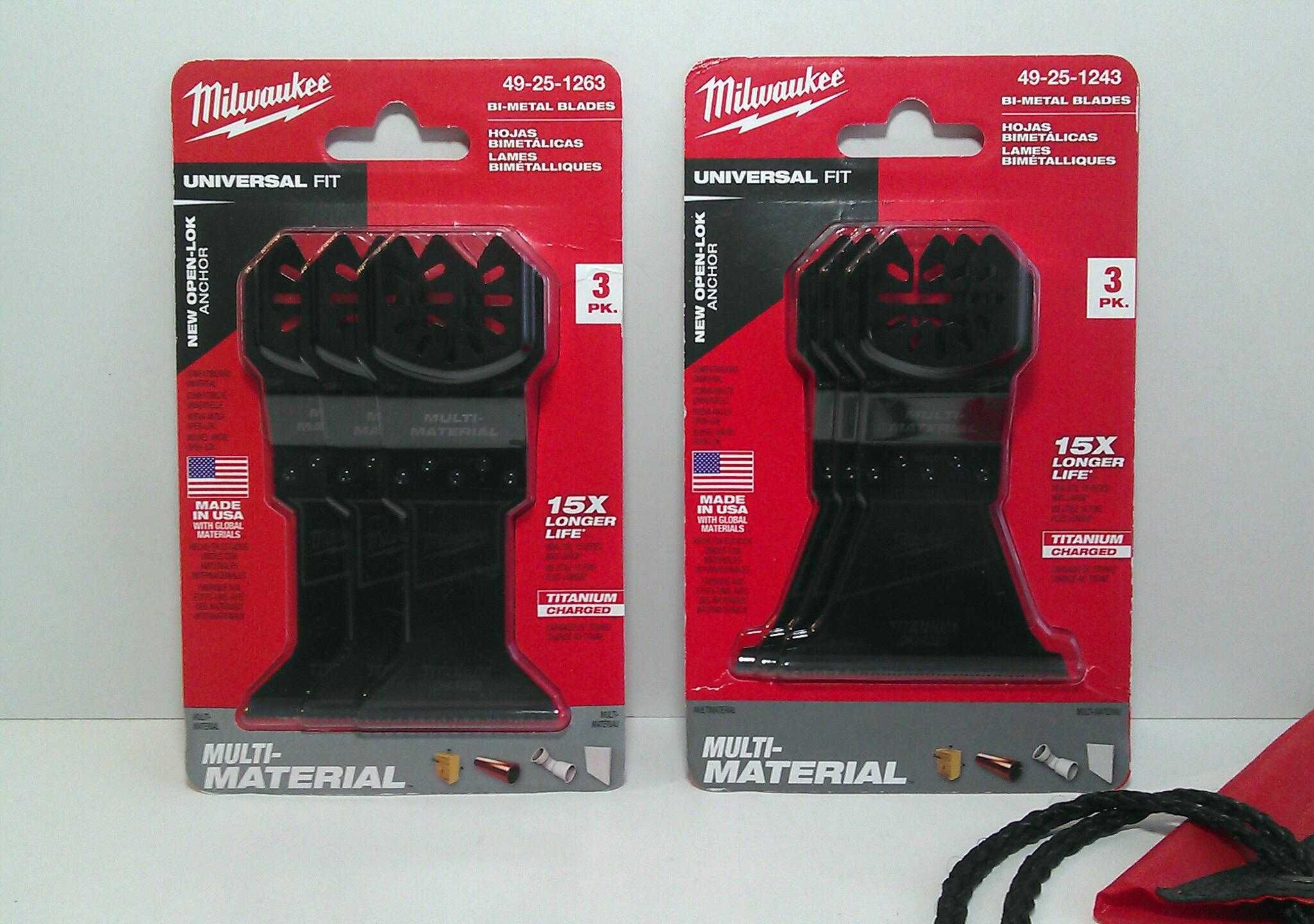 Полотна/леза до реноватора/мультитула - Milwaukee 49-10-9208 8PC.